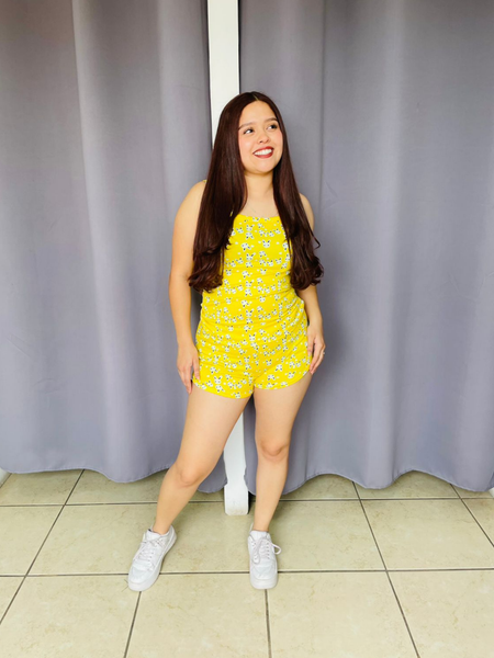 Pijama de short con estampado de conejos