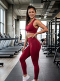 Leggin rojo liso stretch