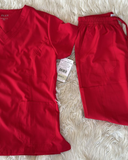 Set Quirurgico GT rojo jogger