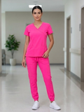 Set Quirurgico Nureva Rosa neon