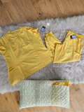 Set Quirurgico medcouture amarillo jogger