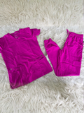 Set quirúrgico Scrubaid Rosa magenta