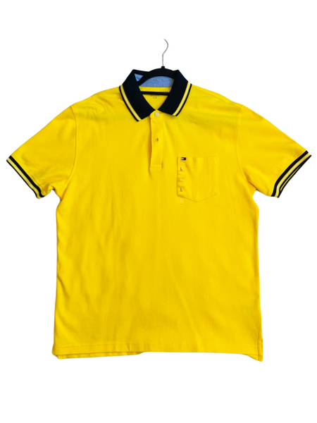 Playera de hombre Polo Tommy Hilfiger Amarilla