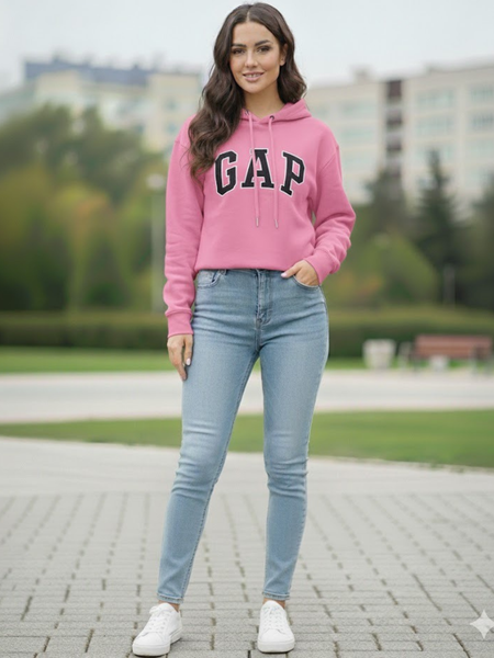 Sudadera GAP color rosa